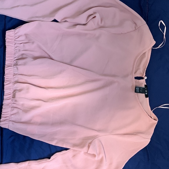 Urban Behaviour long sleeve peach blouse - Picture 2 of 2